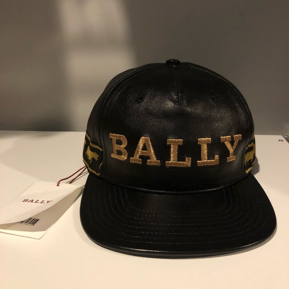 Bally Leather Hat